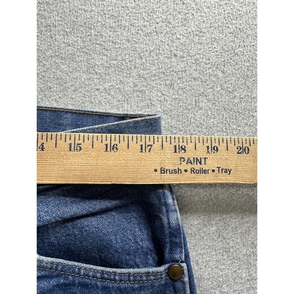 Wrangler 13MWZ Jeans Mens 36x32 Blue Denim Western Cowboy Bootcut USA Style - Picture 9 of 14